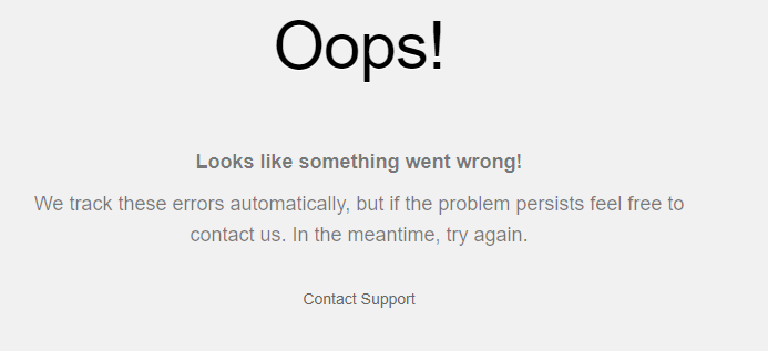 Page not found